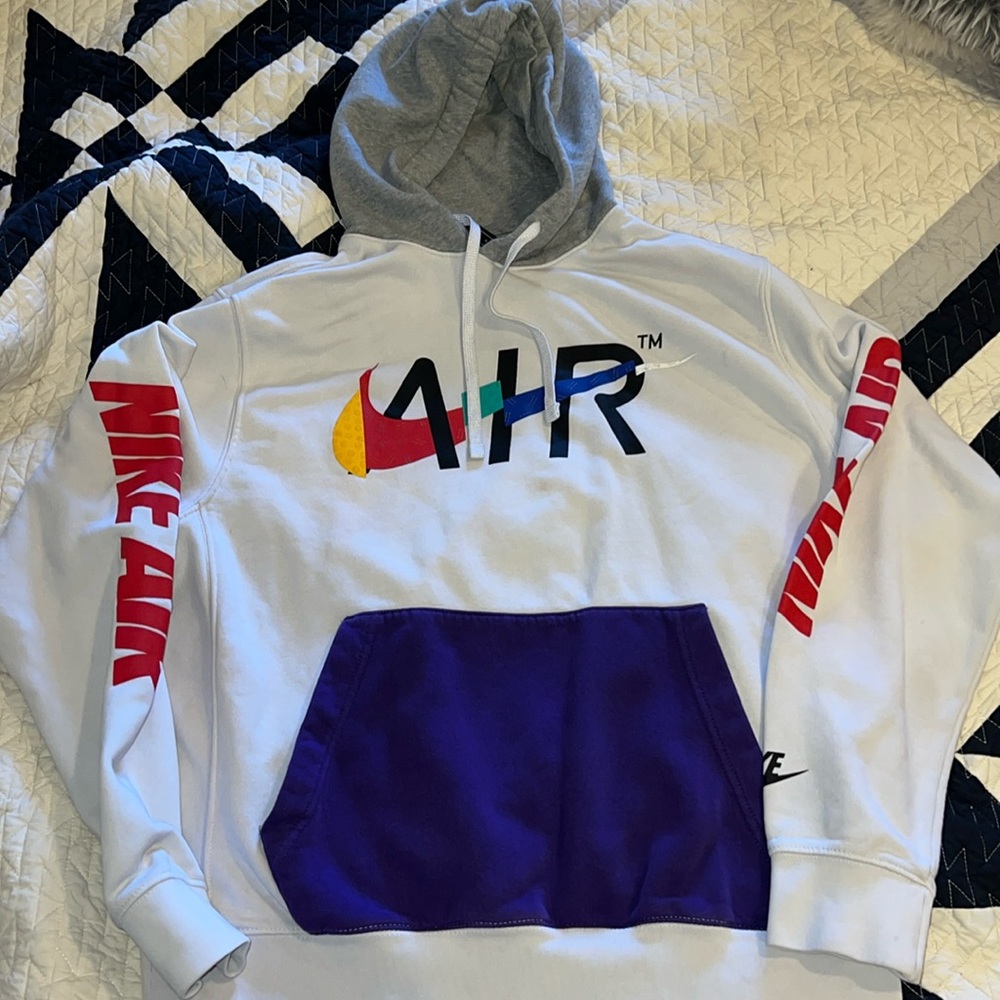 Nike Air multi colored hoodie